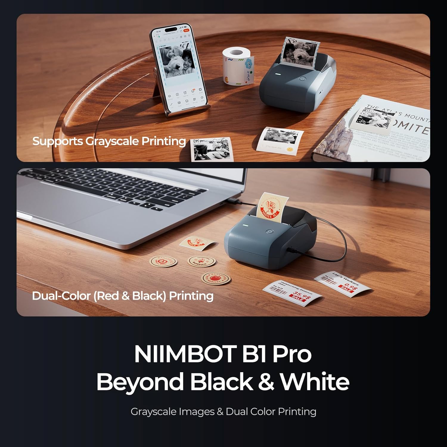 300DPI HD NIIMBOT B1Pro Mini L - Commercial Photo Printer recensie en prijs