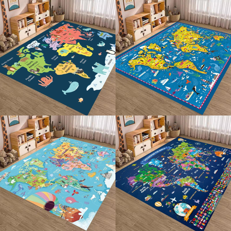 Animal World Map Print Large A - Commercial Printing Machine recensie en prijs