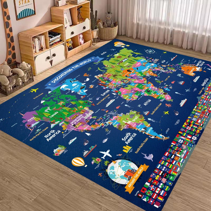 Animal World Map Print Large A - Commercial Printing Machine recensie en prijs