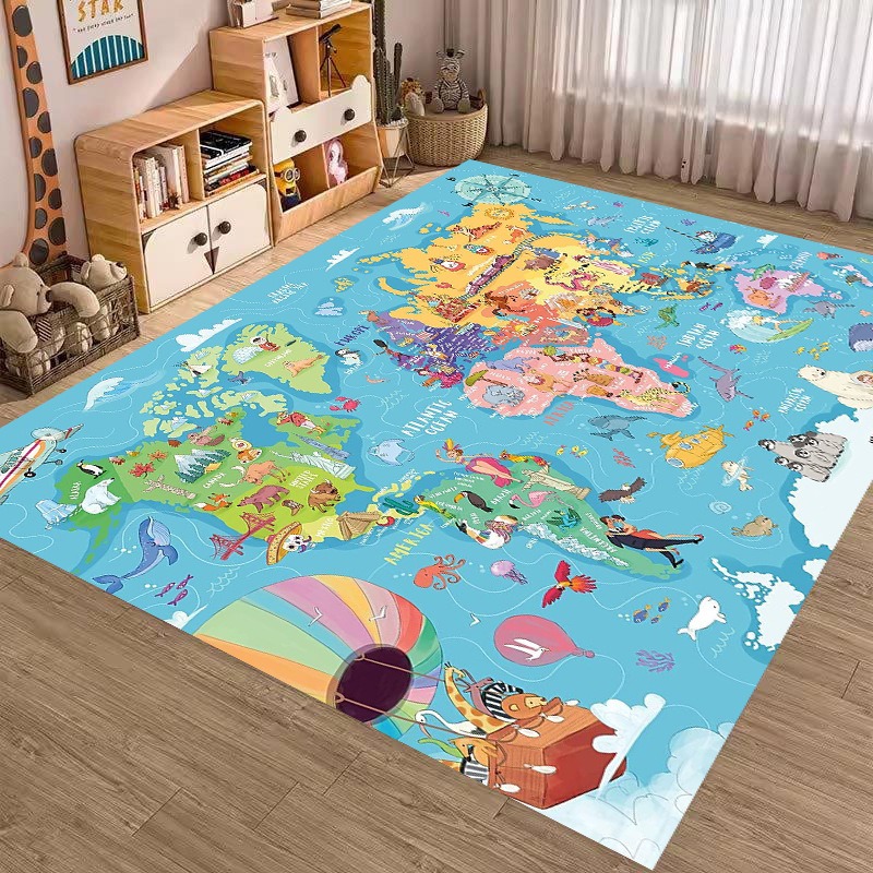 Animal World Map Print Large A - Commercial Printing Machine recensie en prijs
